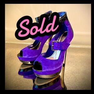 5 1/2” inch, 2” platform, gently worn, non skid pads applied to bottom